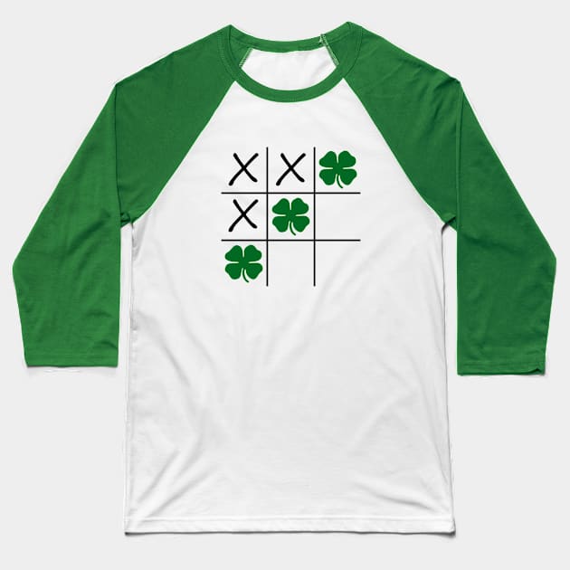 Shamrock Baseball T-Shirt by BattaAnastasia